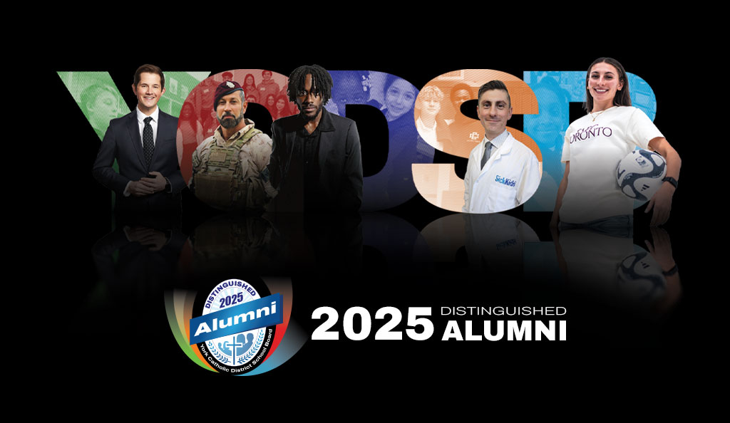 The YCDSB Announces Its 2025 Distinguished Alumni Award Winners